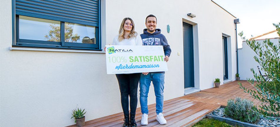 Avis client Natilia – Une maison dans un délai de 4 mois pour Jessica et Florian 