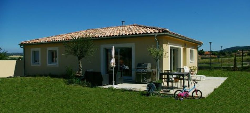 Construction d’une maison de famille sur la commune de Sablet 