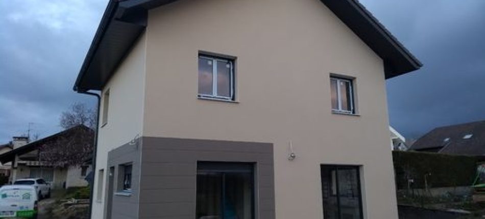 Construction d’une maison écologique à Poisy 