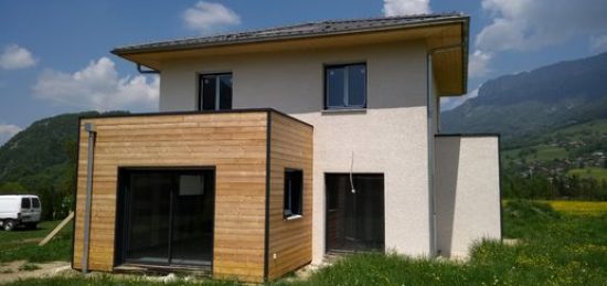 Construction d’une maison ossature bois à Alex