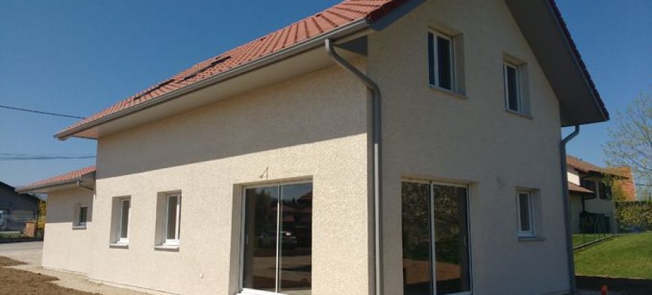 Construction d’une maison ossature bois à Scientrier 