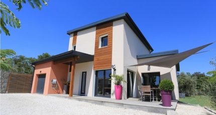 Construction d’une maison contemporaine avec étage sur la commune d’Entraigues