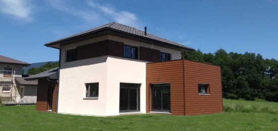 Construction d’une maison ossature bois sur la commune d’Arthaz