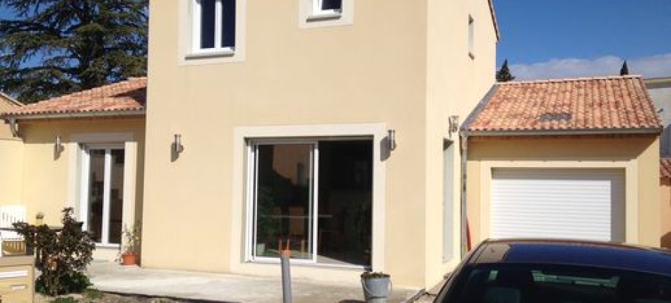 Construction d’une maison traditionnelle à Sorgues 