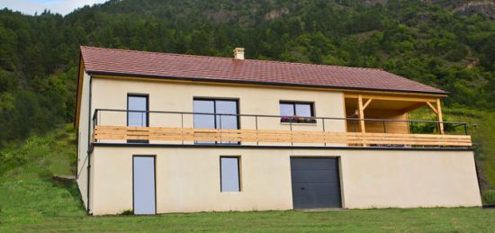 Construction d’une maison ossature bois à Rousset