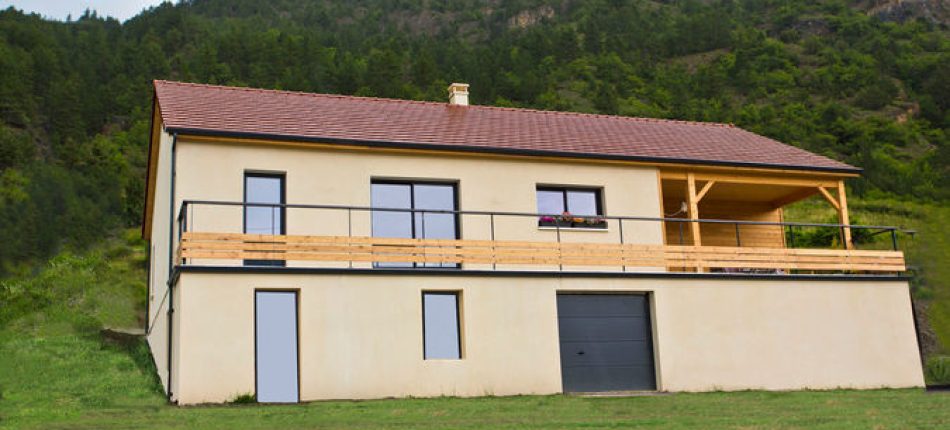 Construction d’une maison ossature bois à Rousset 