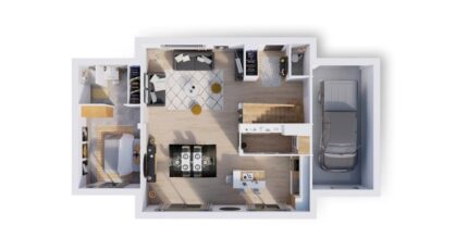 NATIVAL - ardoise - 111 - 3 chambres  - Natilia