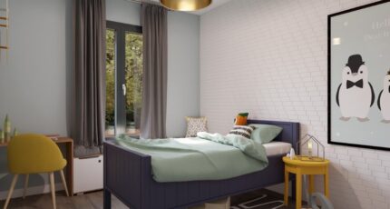 NATILYS - TUILES ROUGES PLATES - 90 - 3 chambres  - Natilia