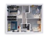 NATILINE - TUILES ROUGES PLATES - 91 - 3 chambres  Natilia