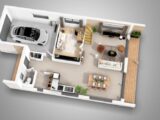 NATIHOUSE - Ardoise - 2 pans - 130 - 3 chambres  Natilia