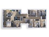 NATIVIE 4 pans - 118 - Tuile - 4 Chambres  Natilia