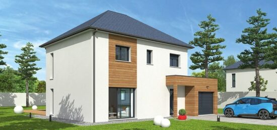 Maison neuve à La Vaupalière, Normandie