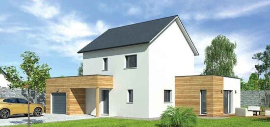 Maison neuve à Jumièges, Normandie
