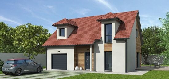 Maison neuve à Émanville, Normandie