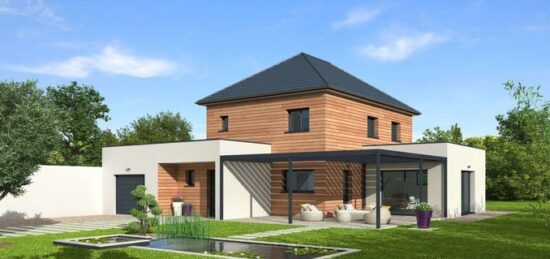 Maison neuve à La Saussaye, Normandie