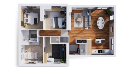 NATICEA - TUILES ROUGES PLATES- 104 - 4 chambres  - Natilia